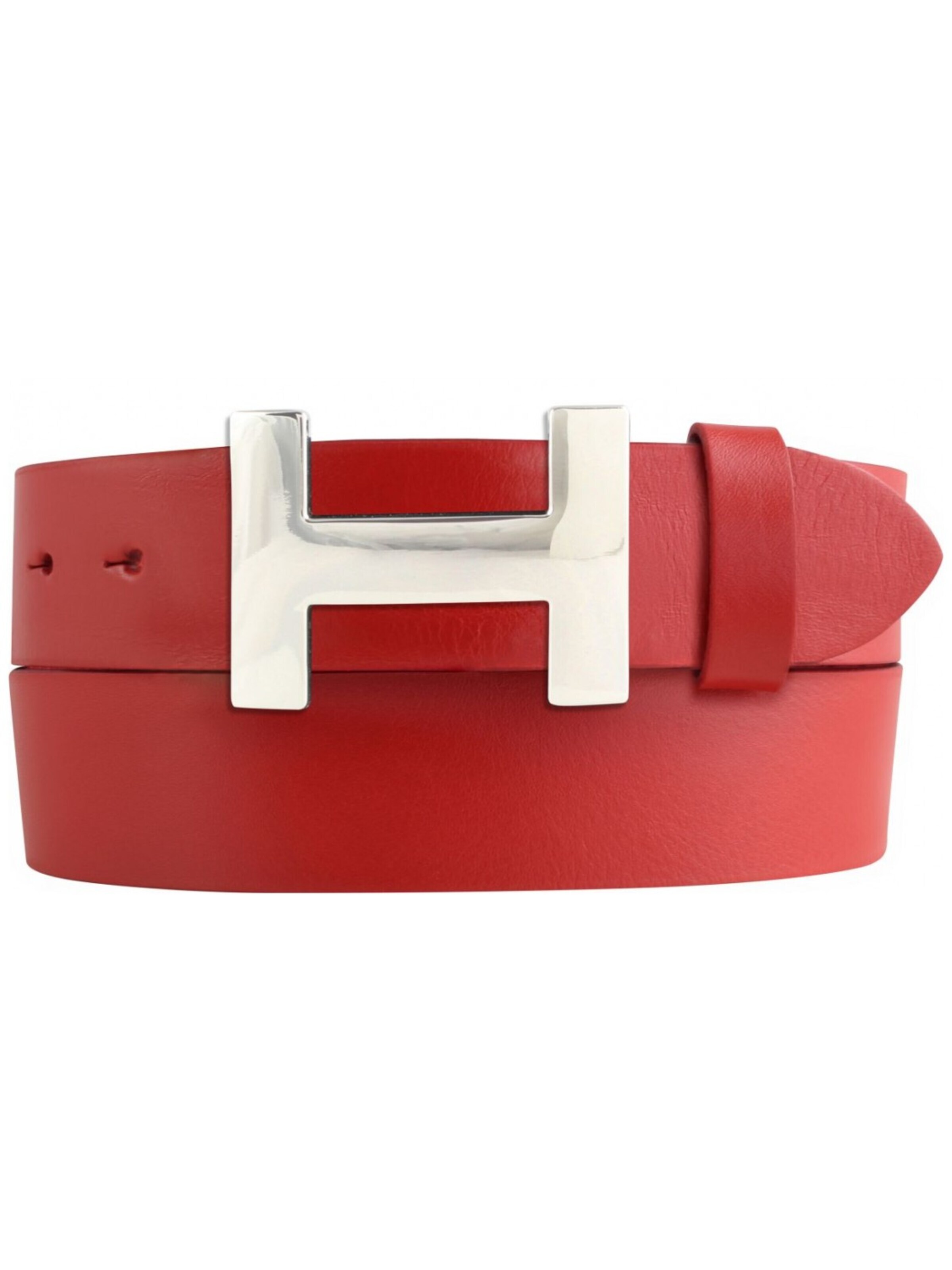 BELTINGER Belt 'Henry' in Red: front