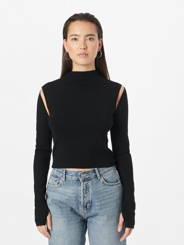 LEVI'S ® Tröja 'Jupiter Sweater' i svart: framsida