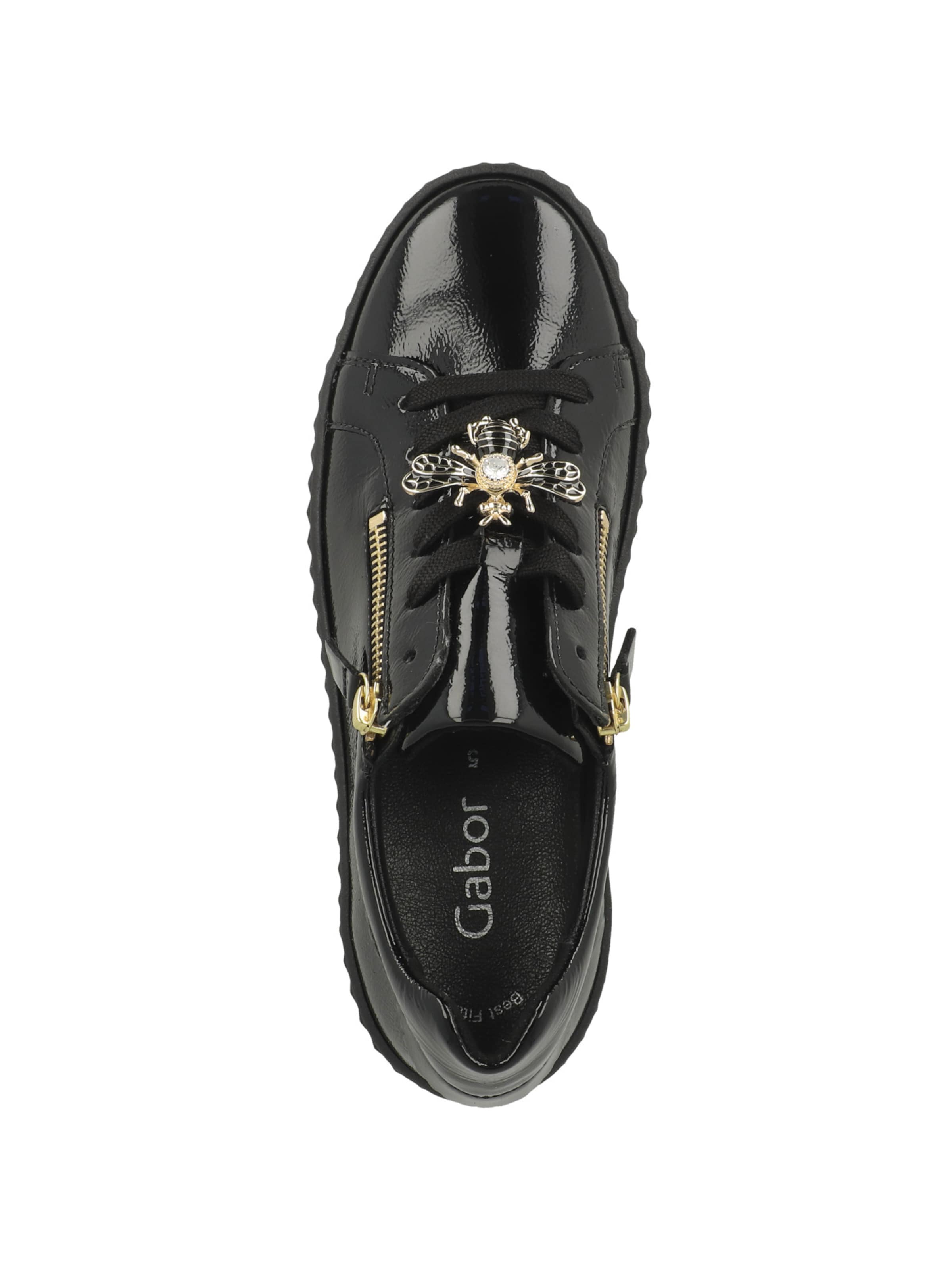 Chaussure à lacets GABOR en noir