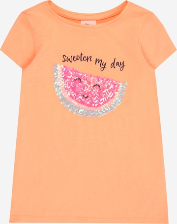 T-Shirt s.Oliver en orange : devant