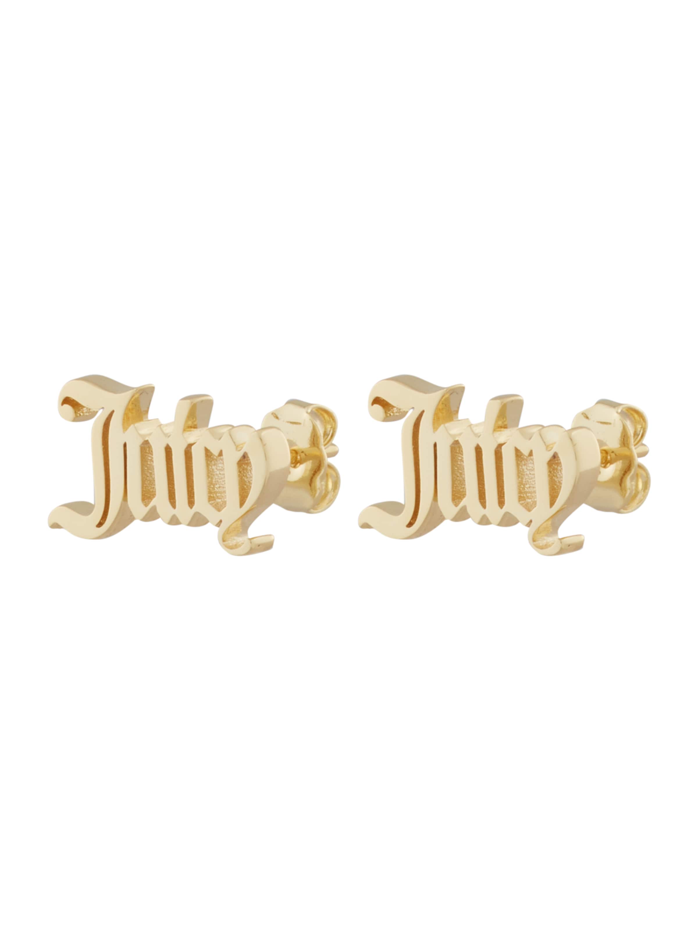 Juicy Couture Серьги в Золотой: спереди