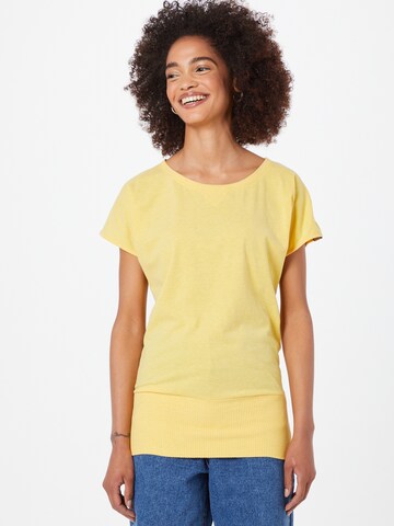 Fli Papigu - Camiseta 'Schnitzel' en amarillo: frente