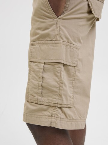 aprel Baggy Cargobukser i beige