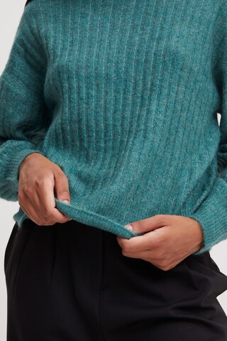 Pull-over 'Kamara' ICHI en bleu