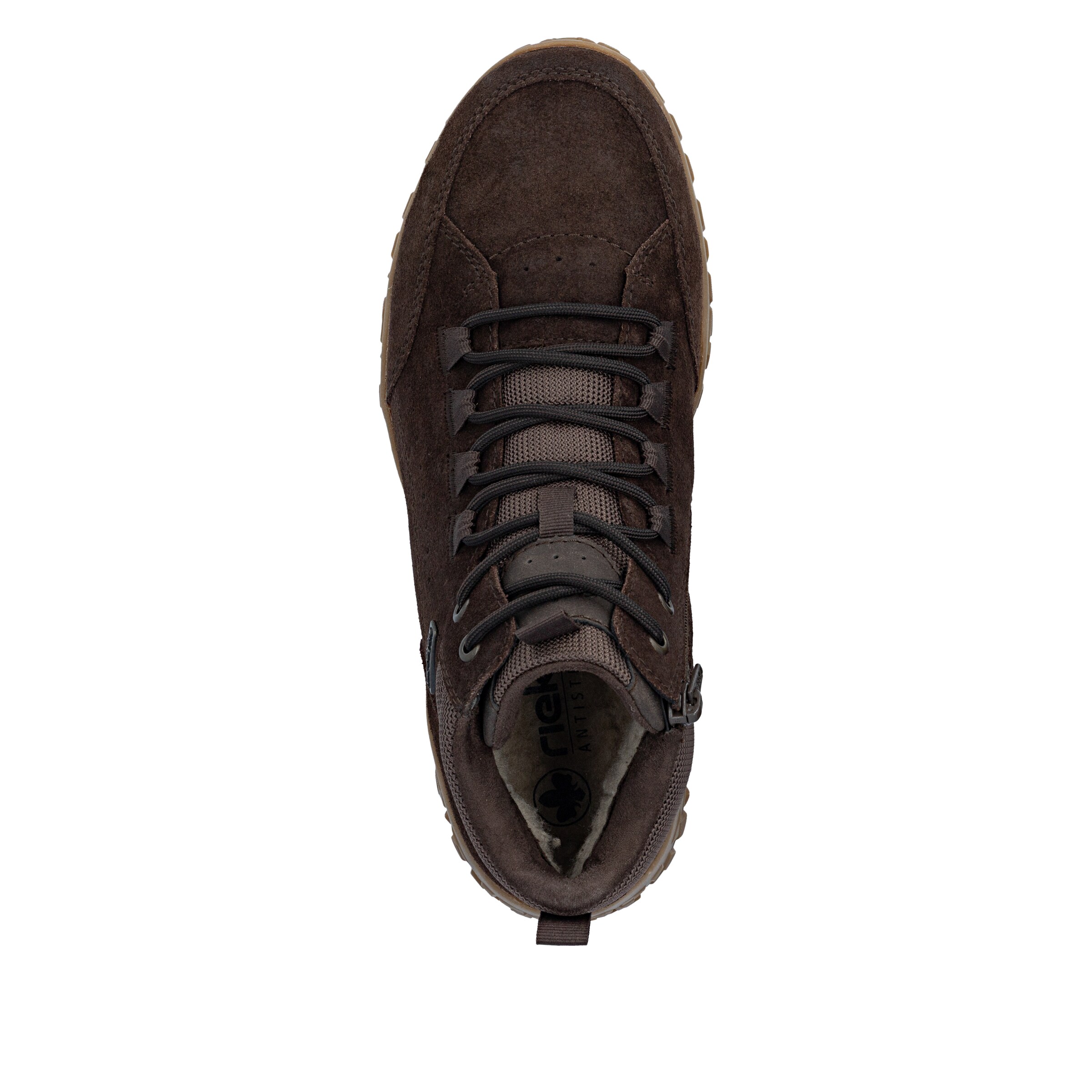 Bottes à lacets Rieker en marron