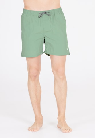 Cruz Board Shorts in Green: front
