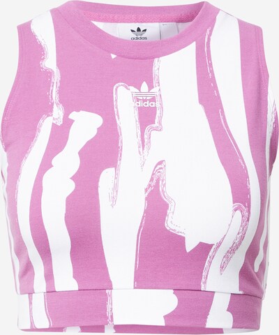 Top 'Thebe Magugu' ADIDAS ORIGINALS pe lila / alb, Vizualizare produs