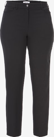 KjBRAND Regular Pants in Black: front