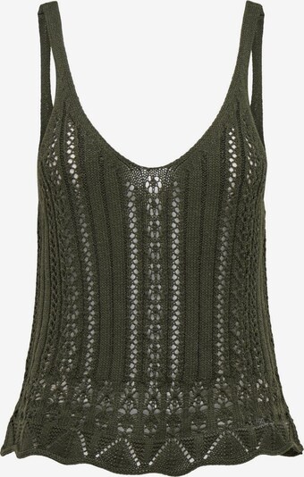ONLY Knitted top 'Lyzet' in mottled green, Item view