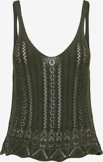 ONLY Knitted top 'Lyzet' in mottled green, Item view