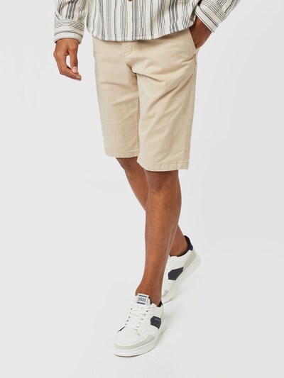 TOM TAILOR Chino kalhoty 'Josh' - béžová, Model/ka
