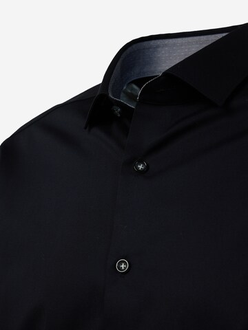 OLYMP Slim fit Button Up Shirt in Black