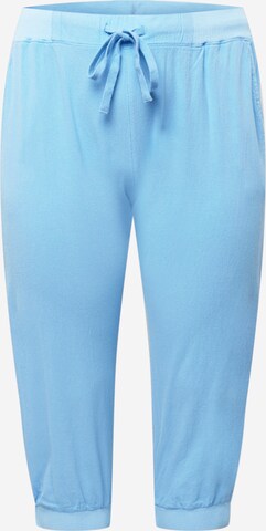 KAFFE CURVE Trousers 'Nana' in Blue: front