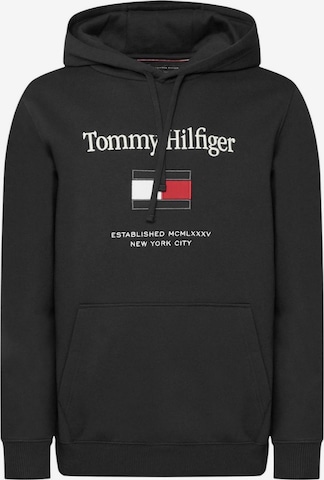 TOMMY HILFIGER - Sudadera 'MW0MW42735' en negro: frente