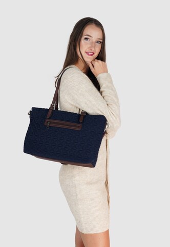 HARPA Shopper 'CHAMP' in Blauw: voorkant