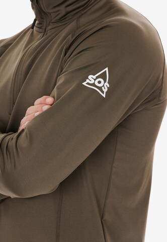 SOS Performance Shirt 'Jasna' in Brown