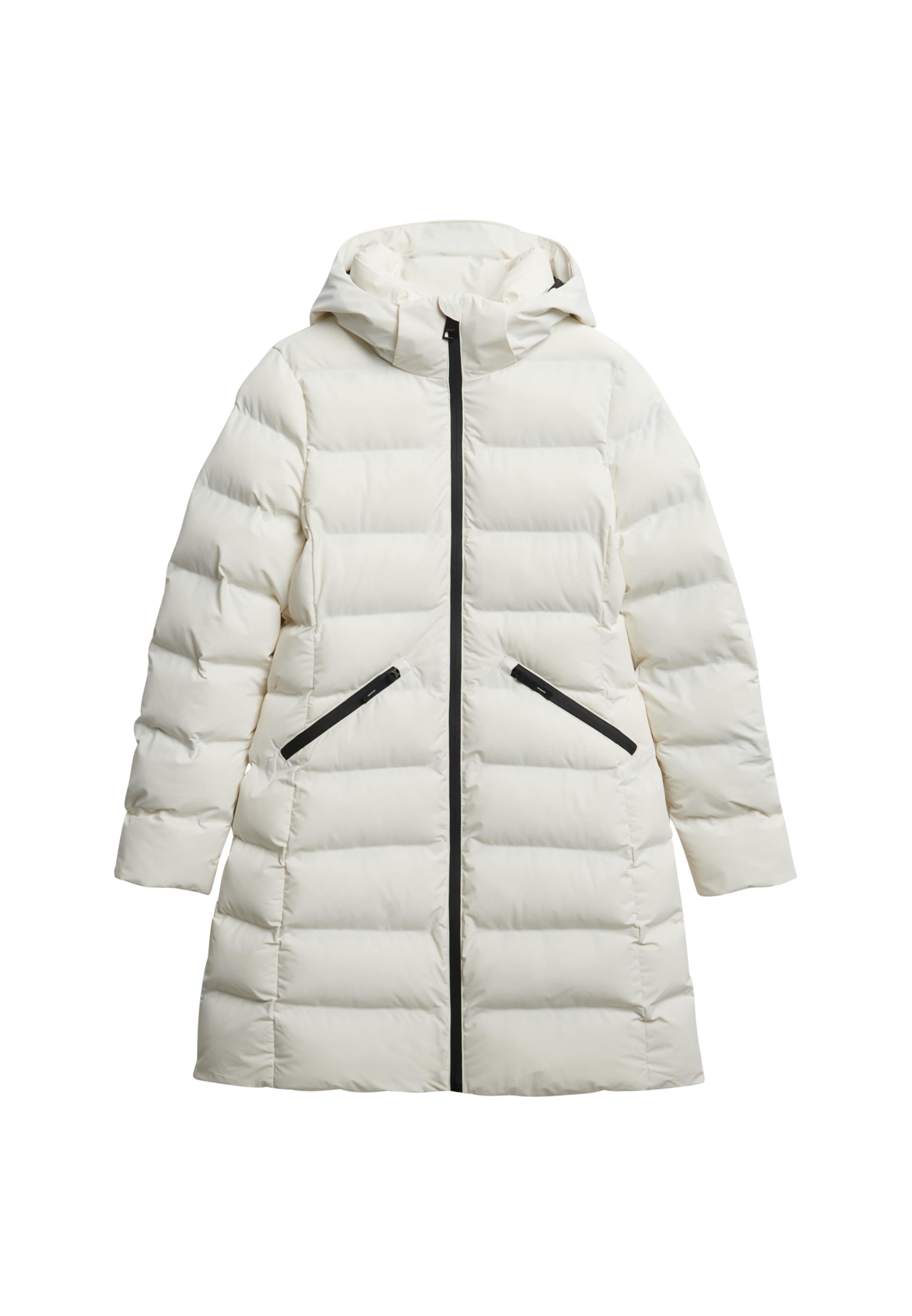 Superdry & Co Tussenjas 'City Mid' in Wit: voorkant