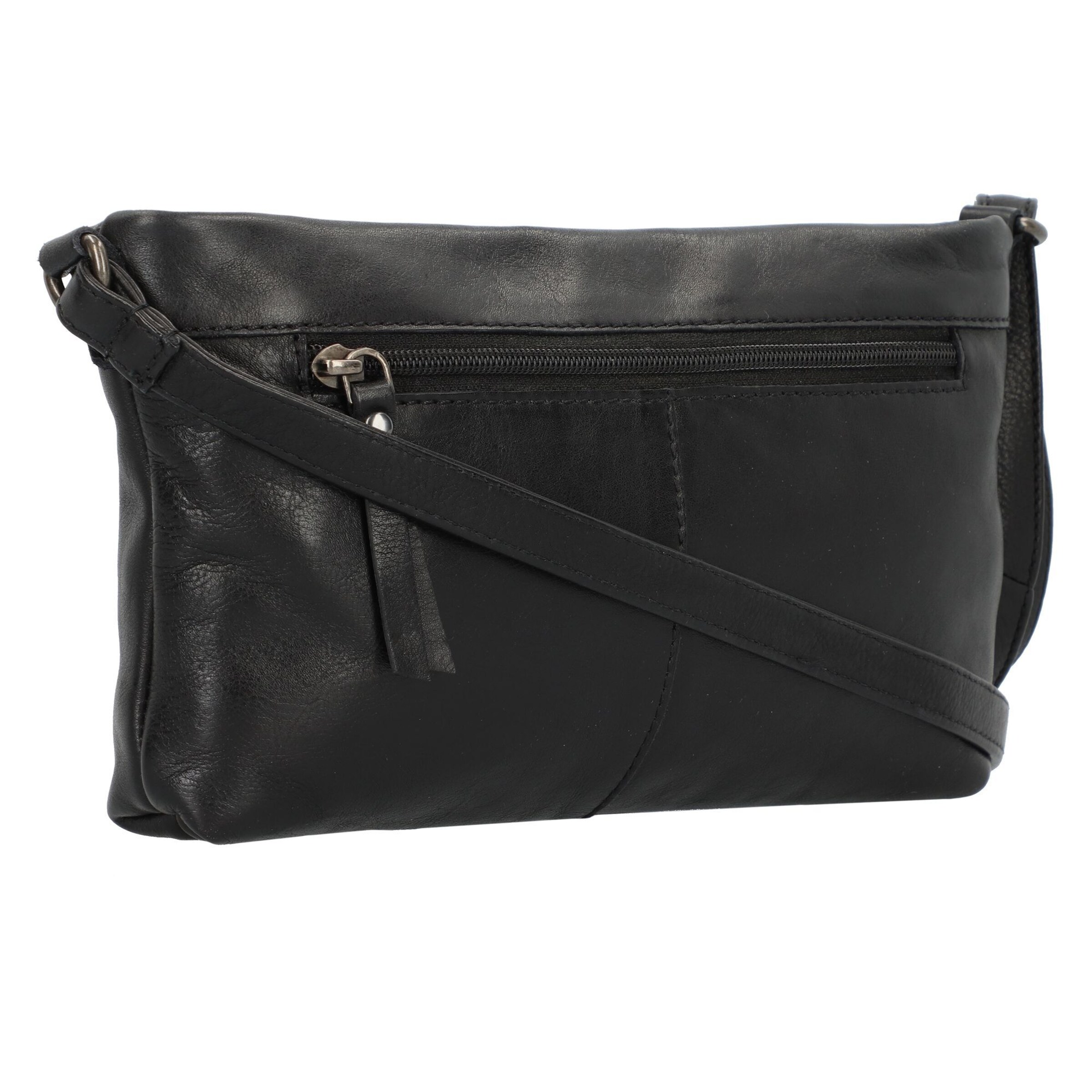 GREENBURRY Schoudertas 'Colombiana' in Zwart