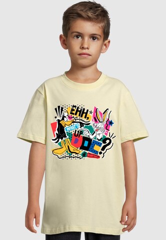 ABSOLUTE CULT T-Shirt 'Looney Tunes - Whats Up Doc' in Gelb: Vorderseite