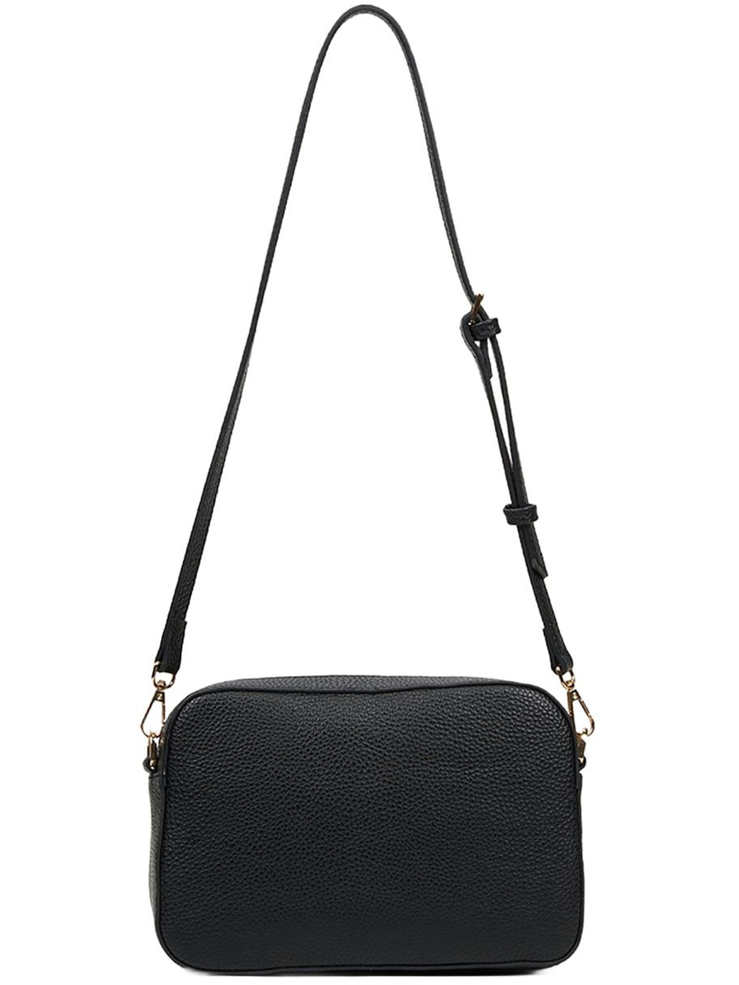 Desa - Bolso de hombro en negro