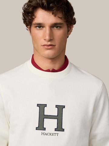 Sweat-shirt Hackett London en blanc