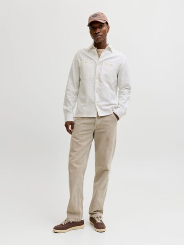 Coupe regular Chemise JACK & JONES en blanc