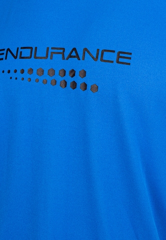 ENDURANCE Funktionsshirt 'CARBONT M S/S Tee' in Blau