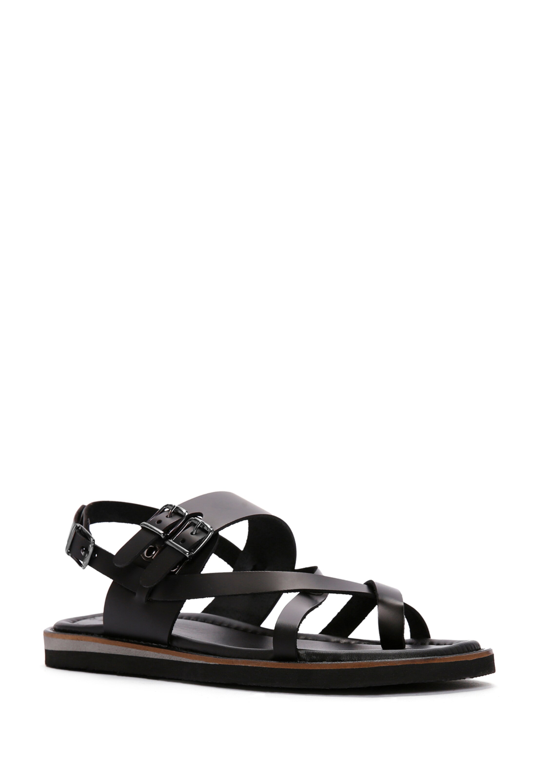 Derimod Sandale in Schwarz