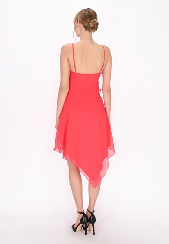 myMo at night - Vestido de gala 'Spring Summer' en rojo