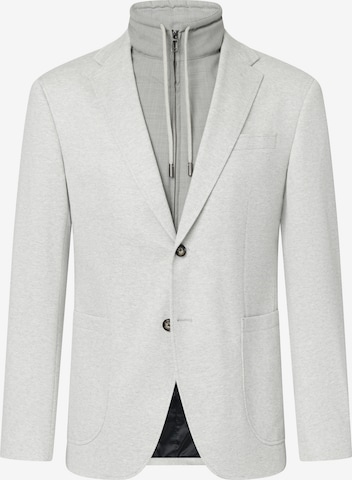 JOOP! Slim Fit Sakko 'Hutching-J' in Grau: Vorderseite