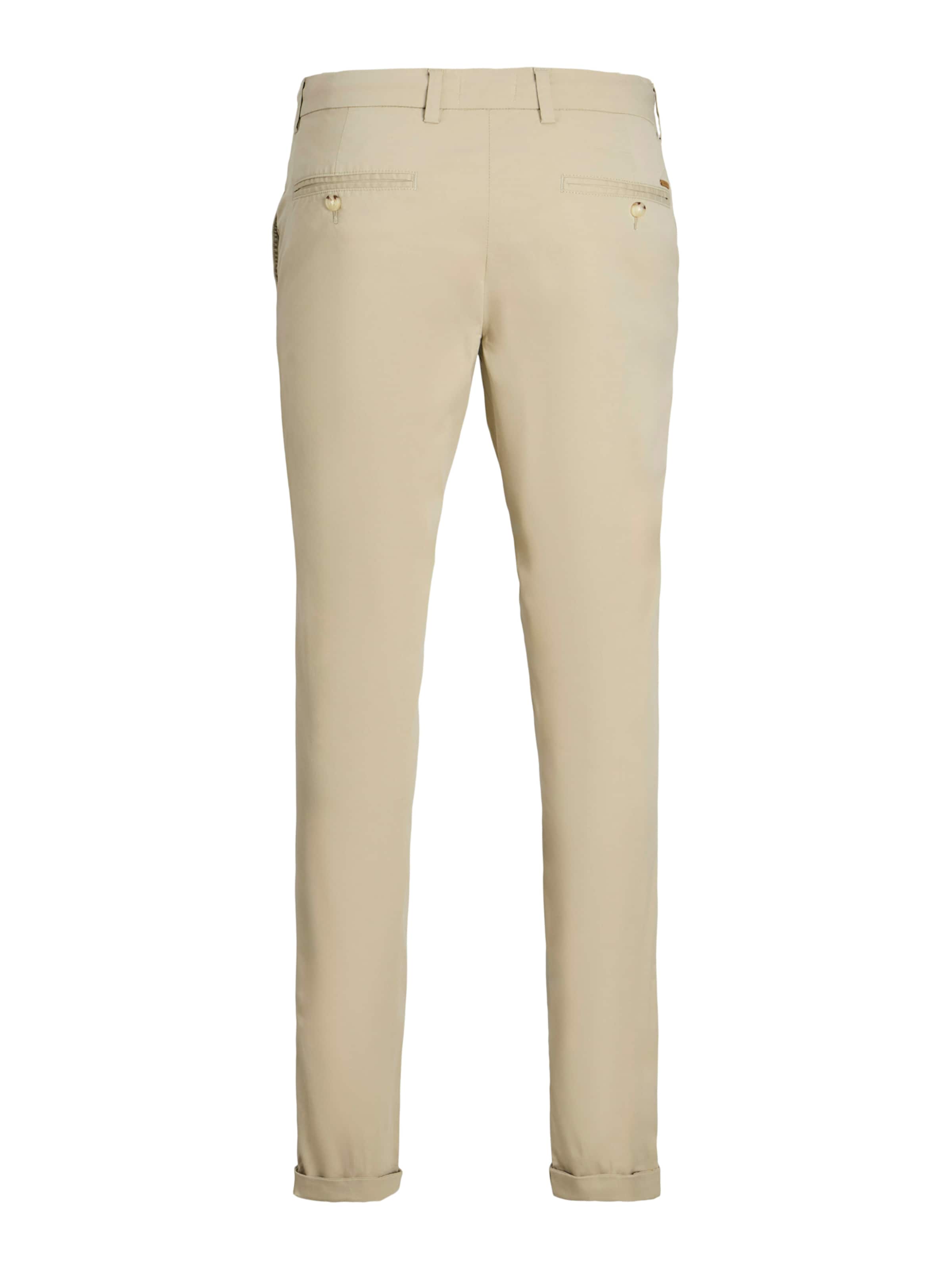 JACK & JONES Слим Брюки-чинос 'JPSTMarco Sunny' в Бежевый