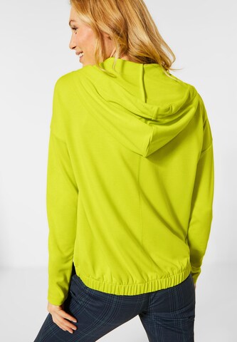 CECIL Zip-Up Hoodie in Yellow
