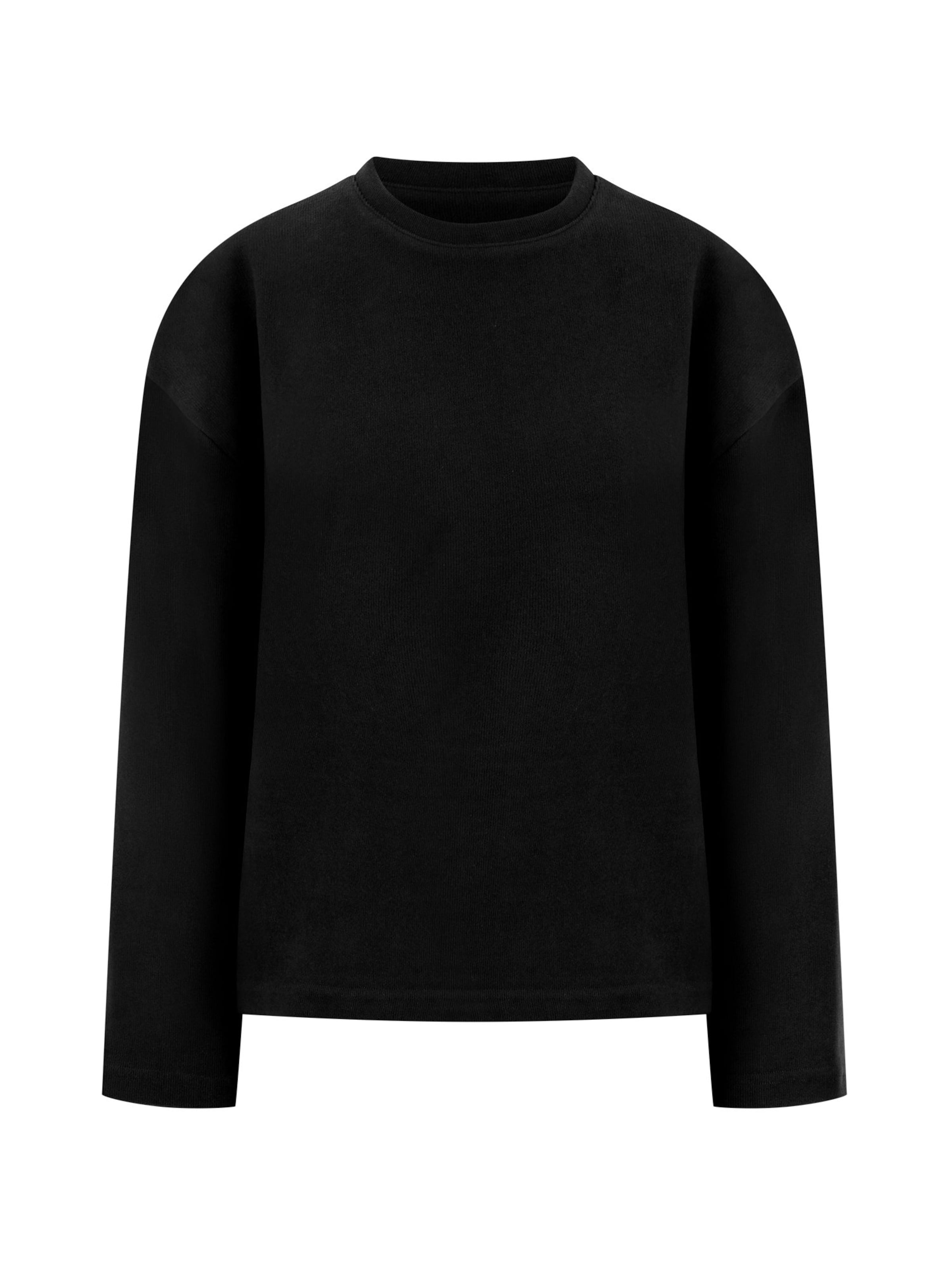 Smilodox Shirt in Zwart: voorkant