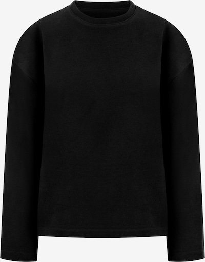 Smilodox Oversize Longsleeve Sirel in XS in schwarz, Produktansicht