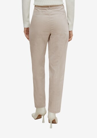 COMMA Tapered Pants in Beige: back