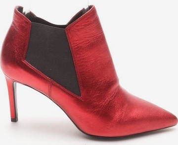 Saint Laurent Dress Boots in 36 in Red: front