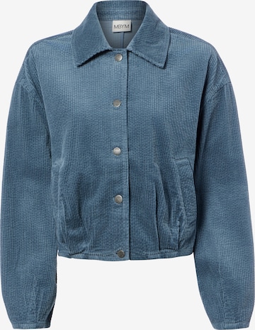 mbym Bluse 'Gevina' in Blau: Vorderseite