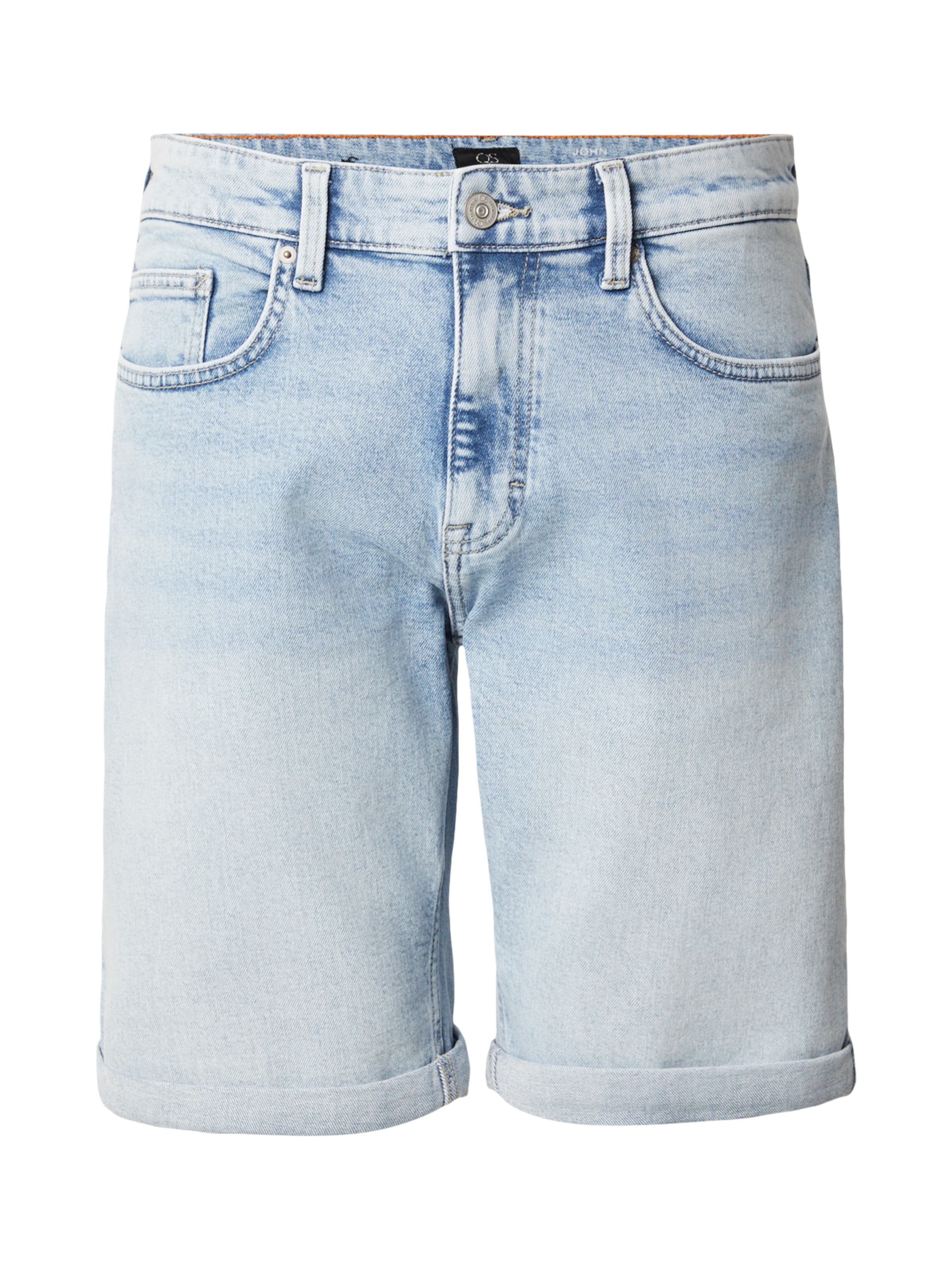 QS - regular Vaquero 'John' en azul: frente