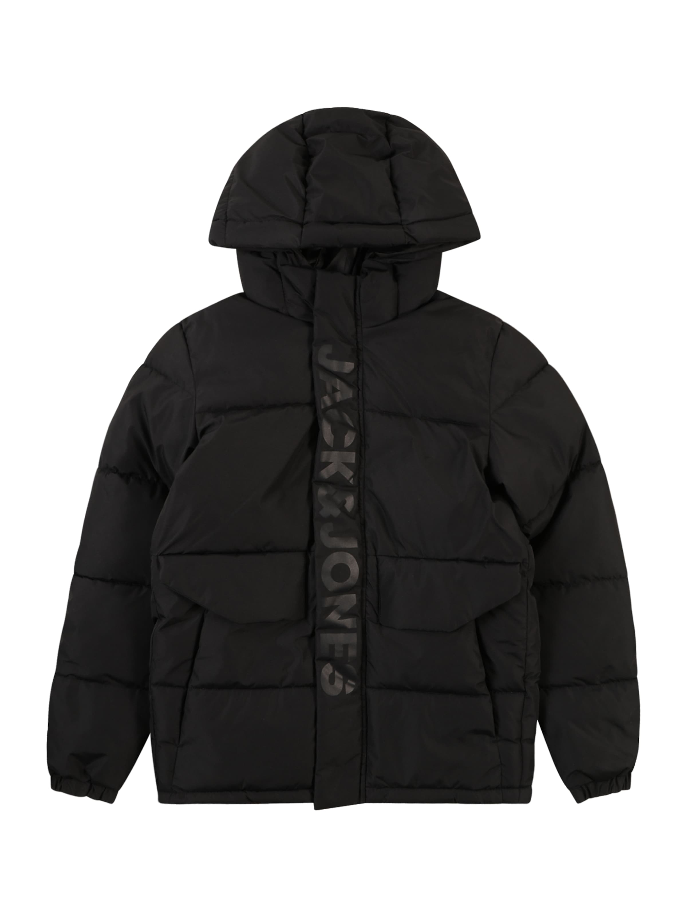 Jack & Jones Junior - Chaqueta de invierno 'JCOSpeed' en negro: frente