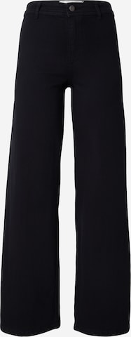 JDY Wide Leg Farkut 'JDYVANESSA' värissä musta: etupuoli