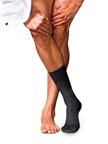 FALKE Socks 'No. 2 Finest Cashmere' in Grey: front