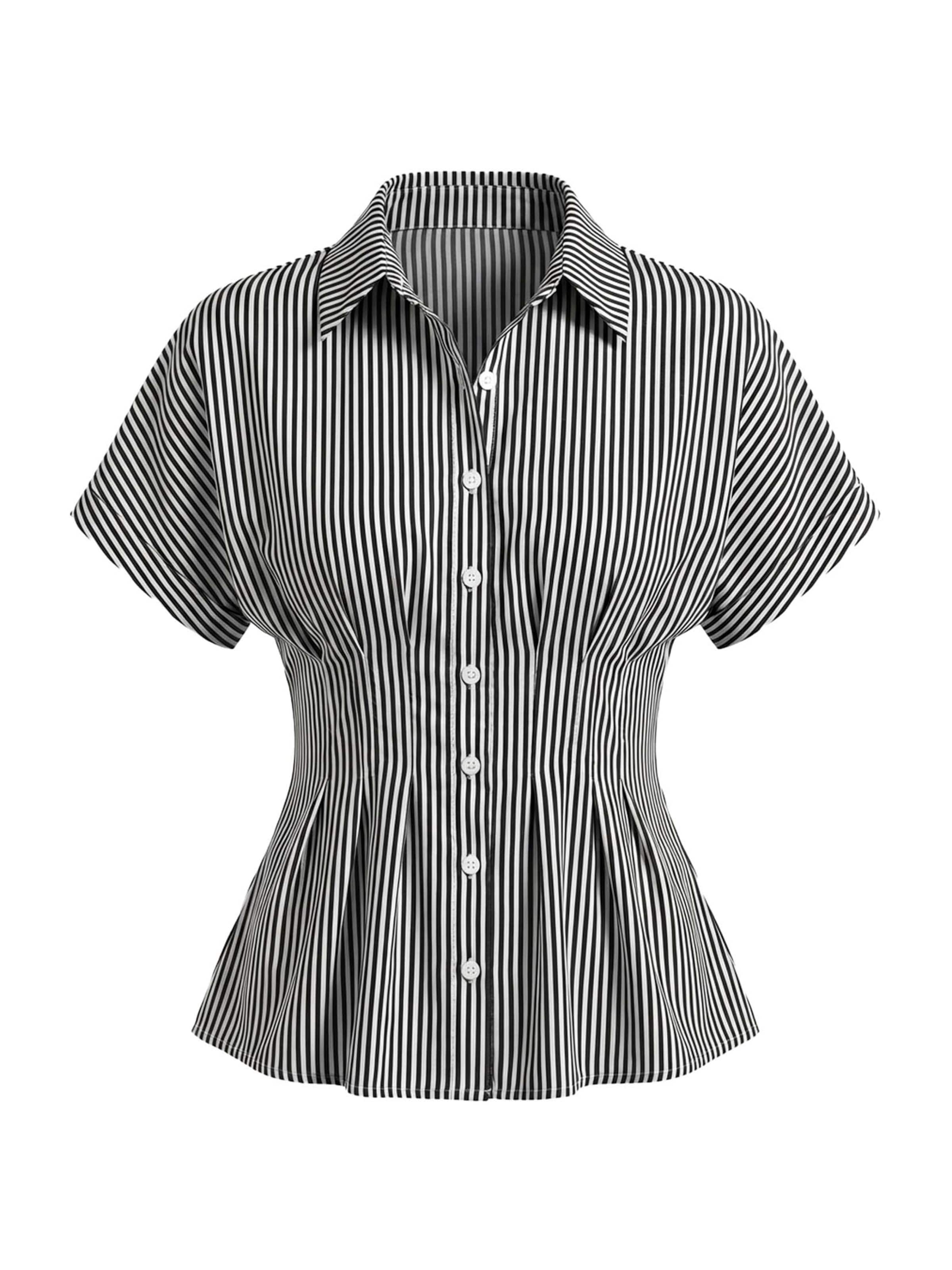 Bluză de la Imily Bela pe negru: față