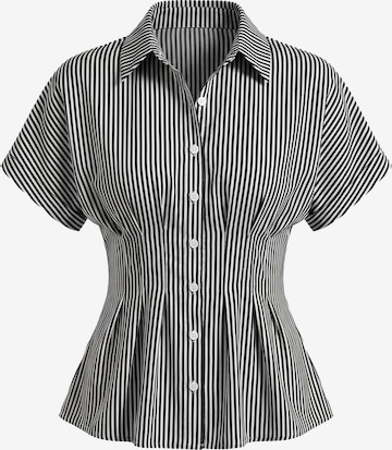 Bluză de la Imily Bela pe negru: față