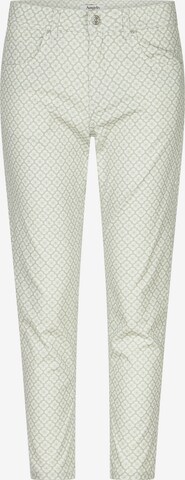 Angels Slimfit Broek 'Ornella' in Wit: voorkant