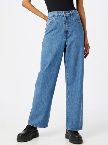 LEVI'S ® Szabványos Farmer 'High Waisted Straight' - kék: elől