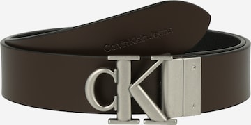 Calvin Klein Jeans - Cinturón en marrón: frente