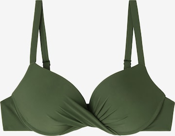 CALZEDONIA Bikini Top 'INDONESIA' in Green: front