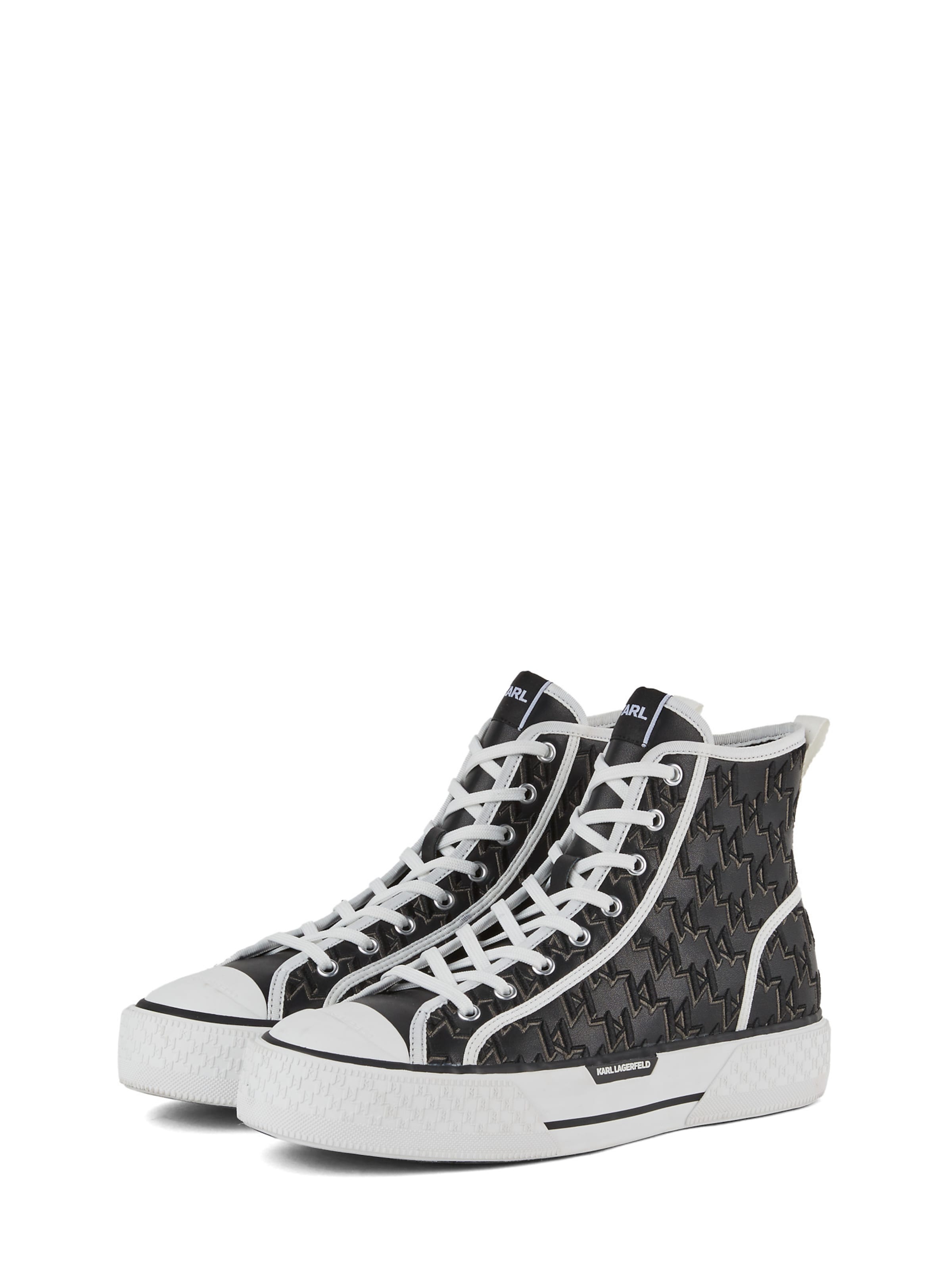 Karl Lagerfeld High-top trainers in White: front
