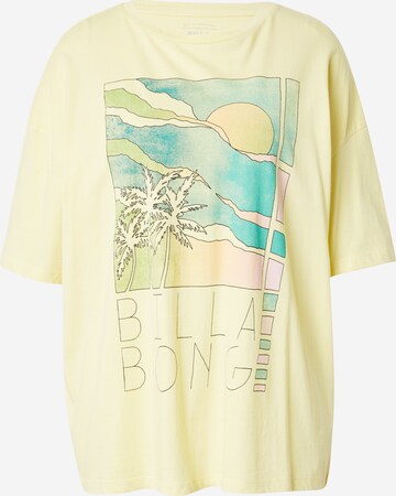 BILLABONG Shirt 'RAINBOW SKIES' in Geel: voorkant