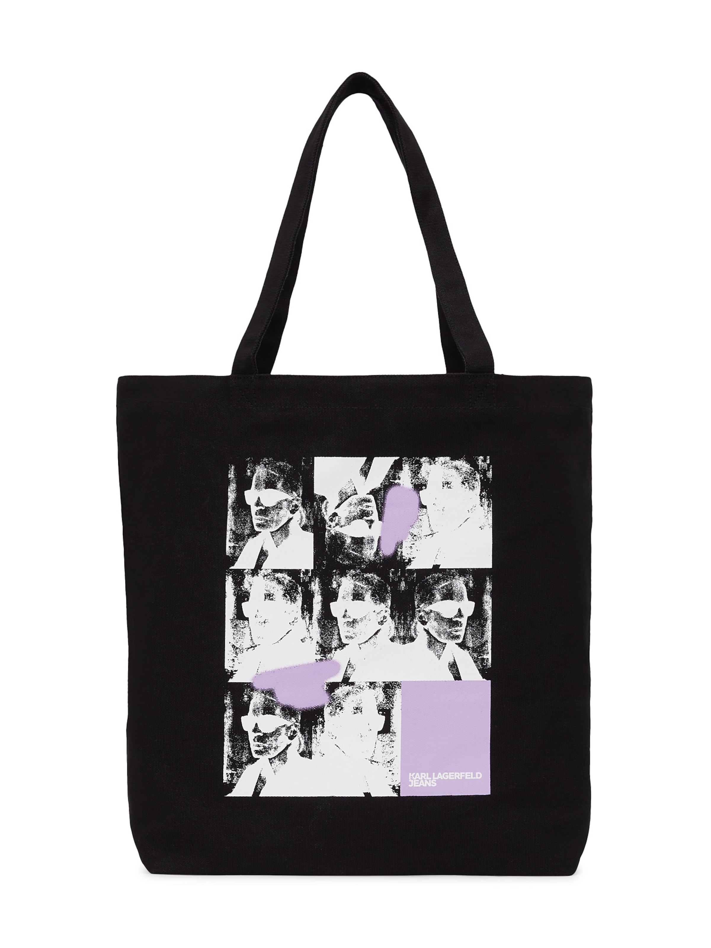 KARL LAGERFELD JEANS Torba shopper w kolorze czarny: przód